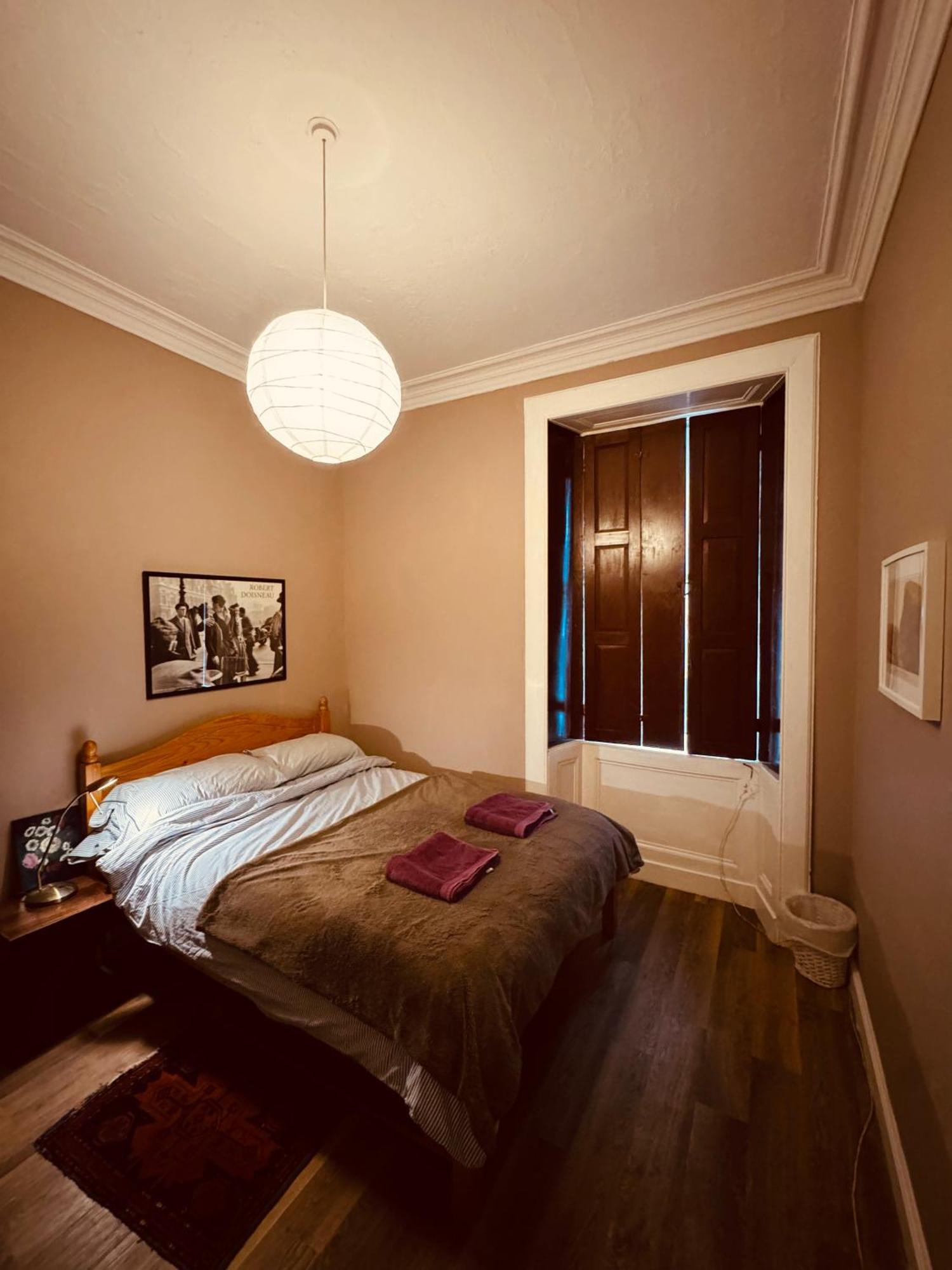 Central Room In Historic Tenement Shared Apartment Near Old Town Edimburgo Exterior foto
